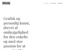 Tablet Screenshot of drouge.dk